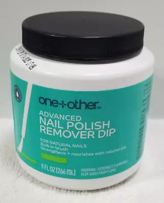 One+other Pro Nail Polish Remover Dip With Built-In Brush 9-OZ 100% Acetone. • $3.91