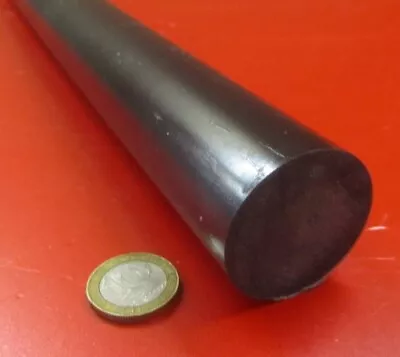 Polyurethane Round Rod 1.50  Diameter X 36  Length Black 60A • $224.09