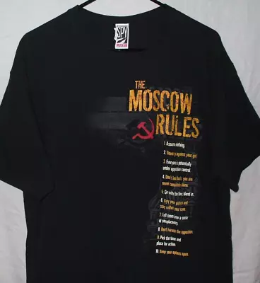 International Spy Museum The Moscow Rules T Shirt XL • $20