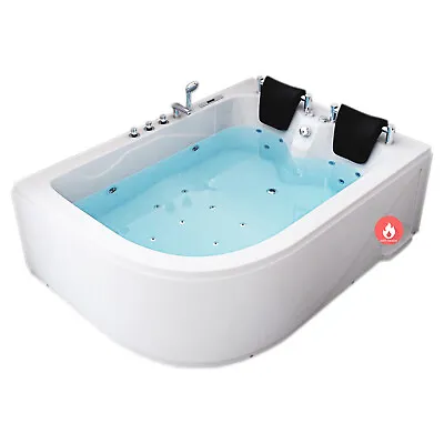 Whirlpool Bathtub Hot Tub Massage Double Pump 2 Persons FLORENCE With Heater • $3199