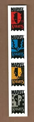 Marvel Knights 1998 Bookmark Punisher Daredevil Inhumans Black Panther • $3.49