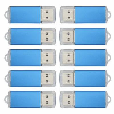 1-10PCS USB 2.0 1GB-64GB Flash Drive Data Storage Rotate Thumb Memory Stick • $55.99