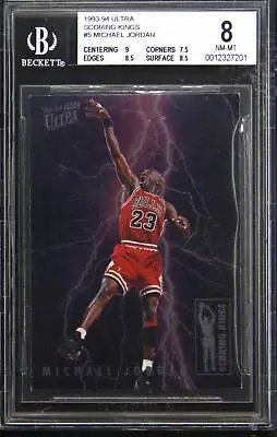 1993-94 Ultra Scoring Kings #5 Michael Jordan BGS 8 • $700