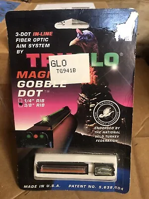 TRUGLO Magnum Gobble Dot Pro Mossberg Mossberg 3/8in Vent Rib Shotgun Sights • $34.50