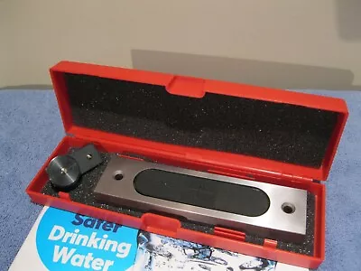 Starrett Webber 6  Heavy Duty Gage Block W/ Hda4 Clamp & Case Machinist Tools • $100