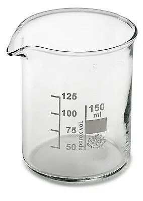 Borosilicate Glass Measuring Beaker 150ml (laboratory) • £5.78