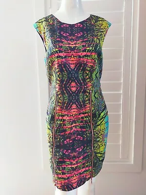 $60 • Buy Portmans Size 10 Digital Print Dress Corporate Cocktail Party BNWT RRP $120