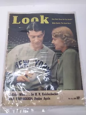 Look Magazine 1939 Featuring The New York Yankees 1939 Collector History • $10