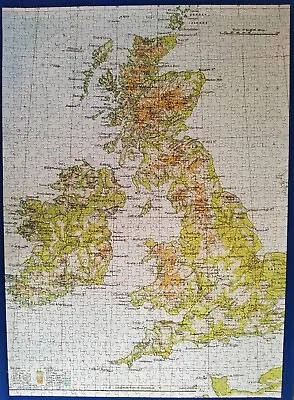 Marks And Spencer Map Of British Isles: 1000 Pcs. Complete In VGC.  • £4.30