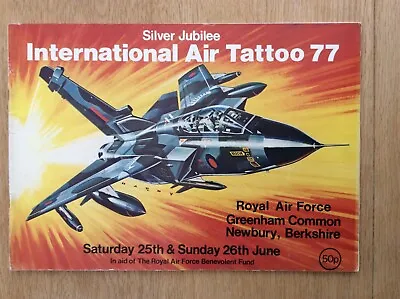 £4.15 • Buy International Air Tattoo Iat Raf Greenham Common  1977 Air Show Programme