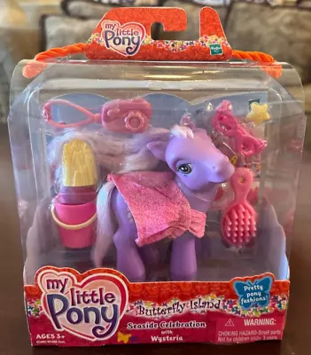 My Little Pony 2005 G3 Seaside Celebration With Wysteria II MIB Pretty Fashions • $24