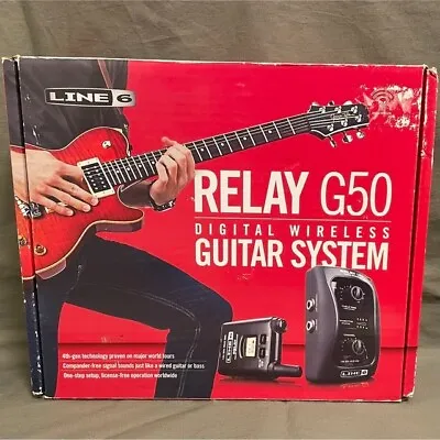 Line6 Relay G50 Guitar Effector Wireless System Transmitter Box Type Stomp Used • $314.08