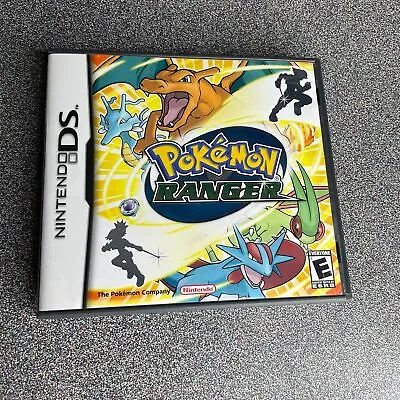 Pokemon Ranger (Nintendo DS 2006) ONLY CASE - NO MANUAL Or GAME • $15