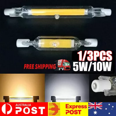 1/3pcs 78/118mm R7S LED Flood Light Corn Bulb Light Replacement For Halogen Lamp • $8.15