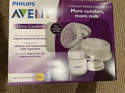 Philips AVENT Ultra Comfort Single Electric Breast Pump • $100