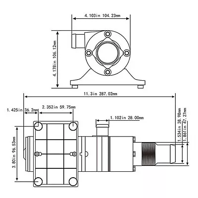 MACERATOR PUMP 12V- Waste/Toilet/Sewerage/Water/Marine/Boat/Caravan/RV 9.5A • $48.45