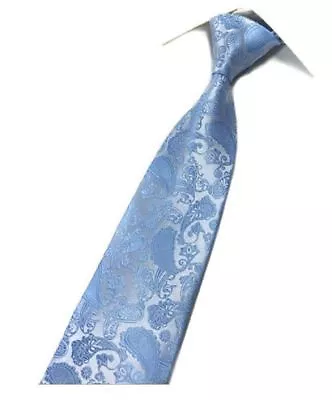 Classic Premium Woven Paisley Jacquard Silk Tie Wedding Event UK • £5.20