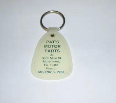 Pat's Motor Parts Key Ring Masontown PA • $13.49