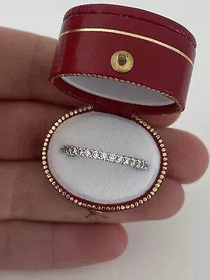 £900 • Buy 18ct Gold Diamond Full Eternity Ring Boxed 18K 750.