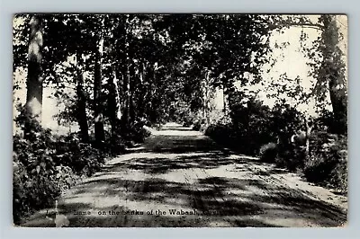 Wabash IN-Indiana Scenic View Lovers Lane C1917 Vintage Postcard • $7.99