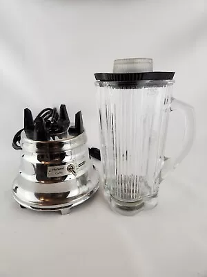 Vintage WARING 5000 Model 34BL87 Stainless Steel Base 2 Speed 5 Cup Blender NICE • $38.99