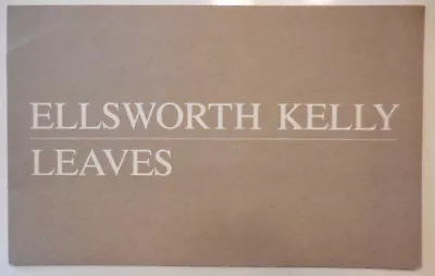 Ellsworth Art Kelly / Leaves First Edition • $68