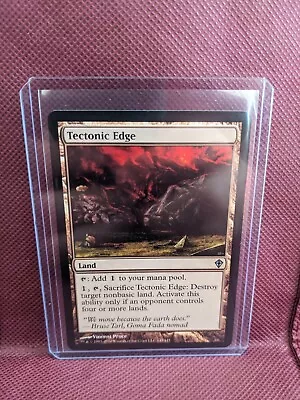 MTG Tectonic Edge Worldwake WWK Magic The Gathering Lightly Played • $0.99