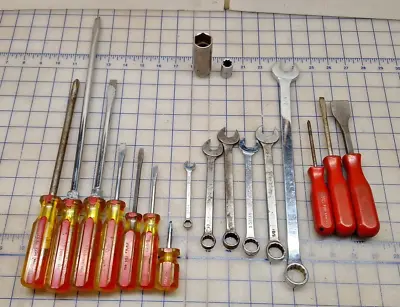 Mac Screwdriver And Wrench Lot - 18 Pieces Total • $40