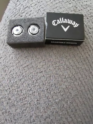 Callaway Adjustable Weight Kit Driver / Fairway Woods Golf Weights 3g + 5g • $14.29