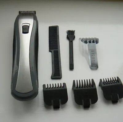 Wahl Lithium Rechargeable Stubble Trimmer With Attachments And Book VGC. FFP • £8.95