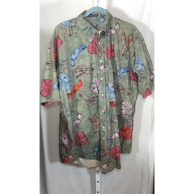 $9.99 • Buy BD Baggies Men Size XL Button Up Shirt SEE DESCRIPTION