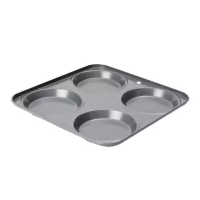 Dexam Non-Stick Yorkshire Puddings Tin - 4 Large Cup Baking Tin • £13.19