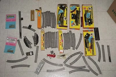 Lot Of N Scale Train Track Switches 2551 Atlas Bachmann Curved Strait Used • $0.99