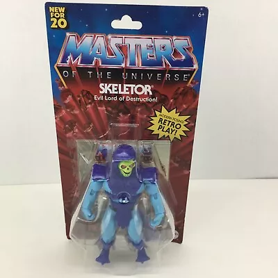 Skeletor Masters Of The Universe MOTU 2019 Retro Play Posable Action Figure 5.5  • $11.01