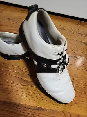 Footjoy Dryjoy Mens Golf Shoes Size 11 Soft Spikes • $22.24