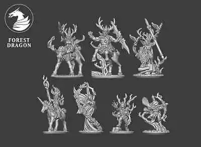 £12 • Buy Wood Elf Starter Army 10mm Detailed Miniatures Oldhammer Warmaster Kings Of War