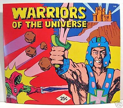 Vintage Warriors Of The Universe Gumball Vending Machine Card Old Store Stock • $14.99