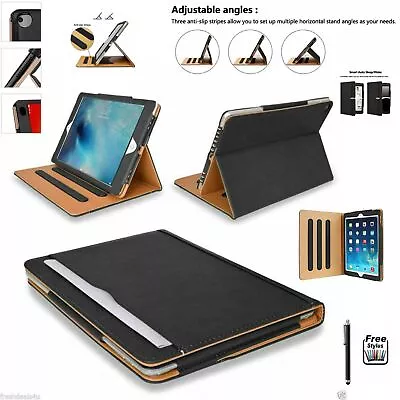 PU Leather Case For Apple IPad 9th Generation 2021 Flip Folio Luxury Cover 10.2  • £8.39