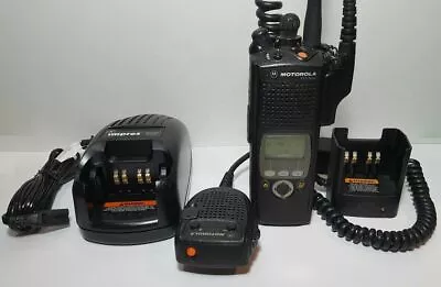 MOTOROLA XTS5000 II 450-520 MHz P25 Digital Police Fire EMS Radio H18SDF9PW6AN • $399