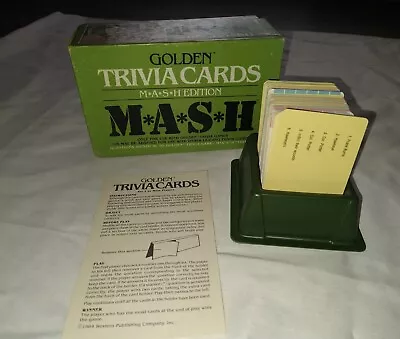 Golden Trivia Cards MASH Edition Vintage 1984  • $9.79