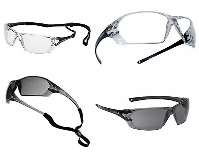 Bolle PRISM Safety Glasses Anti Mist Fog & Scratch Coating + Free Cord • £10.49