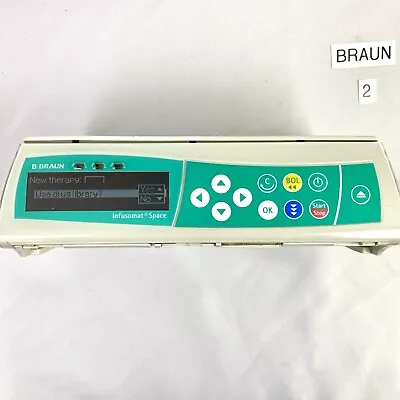 B. Braun Infusomat Space Large Volume Infusion Pump With Battery • $124.20