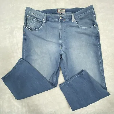 ENYCE Jeans Men’s 46x31 Big Baggy Hip Hop 90s Y2K Skater Faded Wide Leg Vintage • $29.95