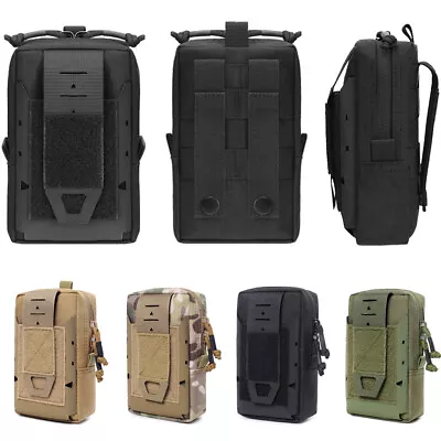 Tactical Molle Pouch EDC Utility Gadget Waist Bag Pack Gear Cell Phone Holster • $9.99