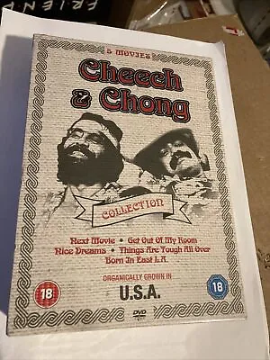 Cheech & Chong - 5 Movie Collection DVD Box Set SEALED ED21 350G • £19.99