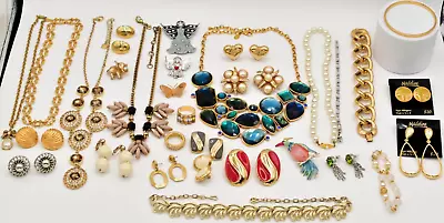 Vintage Jewelry Lot Givenchy Duplaise Kramer Joan Rivers Monet Coro Fenichel J62 • $175