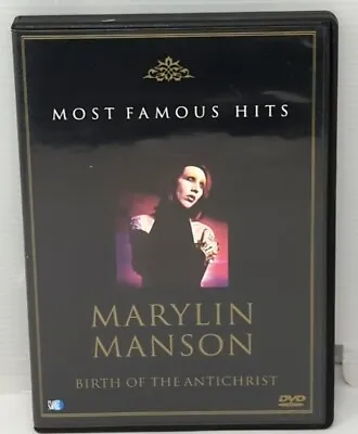 Marilyn Manson Birth Of The Antichrist DVD • $12.97