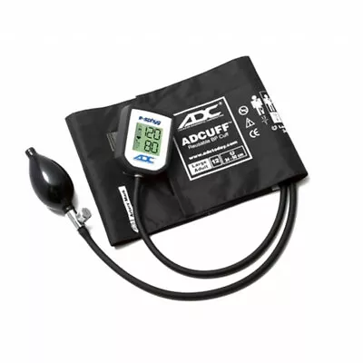 ADC 7002-12XBK DIAGNOSTIX E-Sphyg Sphygmomanometer-Large Adult-Black • $84.13