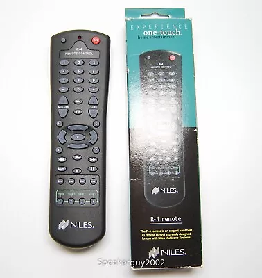 Genuine Niles Remote Control / R-4 • $24.95