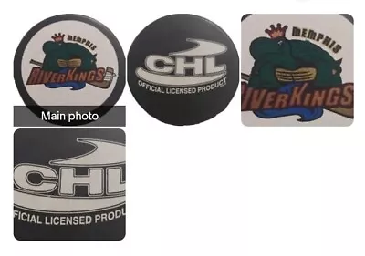 Memphis Riverkings Chl Official Hockey Puck Lindsay Mfg. Made In Canada 🇨🇦 • $43.74